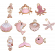 Extracted Tiny Ocean Life Charms #02 Pink