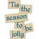 Retro Holly Jolly- word art 4