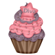 Valentine cupcake