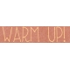 Winter Day Word Art- Warm Up!