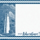 Destination Florida Beach Journal Card- Lighthouse 2x2