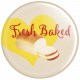 Food Day- Fresh Baked Bread Button Pin