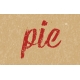 Food Day- Pie Word Art