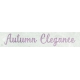 Elegant Autumn Mini Kit- Autumn Elegance Word Art
