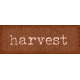 Orchard Traditions Harvest Word Art Snippet