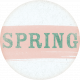 Coastal Spring- Spring Tag