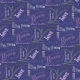 Lavender Fields Paper Wordy 