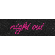 Better Together Night Out Word Art Snippet