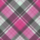 Better Together Black and Pink Plaid Paper 