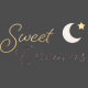 Woolen Mill Baby Addon Word Art Sweet Dreams