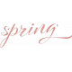 A Spring To Behold Element Word art Wood Spring