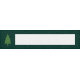 Off The Beaten Path Tree Label Dark Green