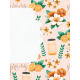 Orange Blossom Spring 3x4 Journal Card