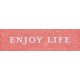 Spring Fresh Enjoy Life Word Art