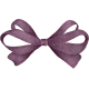 Plum Tickled_Sparkly Plum Bow