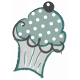 Cuppie Cake Cupcake Sticker