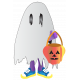 Boo Time Halloween Trick or Treater Element