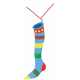 At The Pole Christmas Stocking with Knitting Needles Element