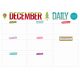 December Daily tracker