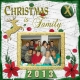 2013 Christmas Layout- Christmas is Family, page 1 of 3