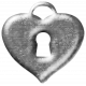 Metal Heart Lock Template